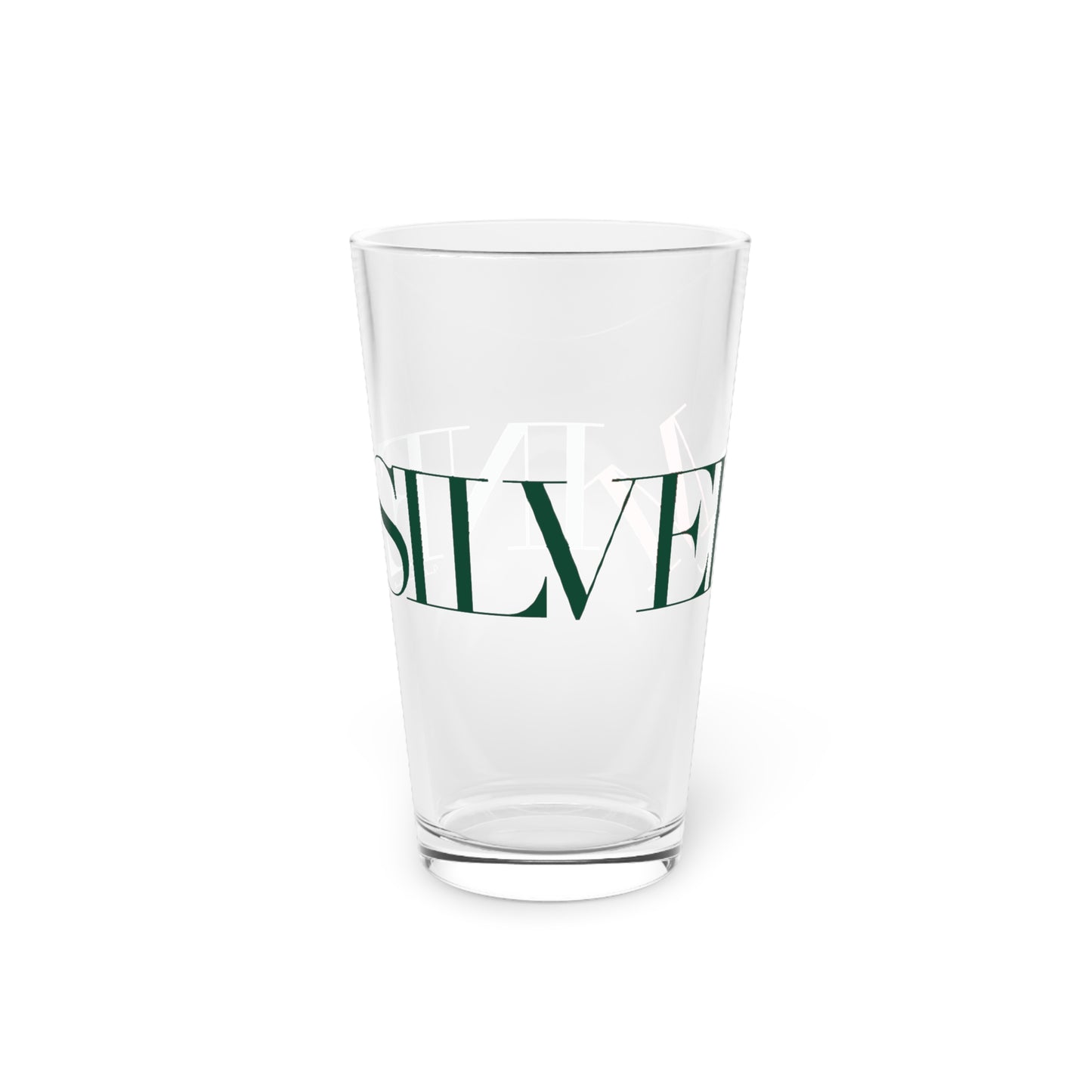 41 Tilt Silvermine Pint Glass, 16oz