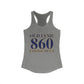 Old Lyme 860 Connecticut Women's Ideal Racerback Tank Top
