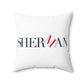 41 Tilt Sherman Spun Polyester Square Pillow