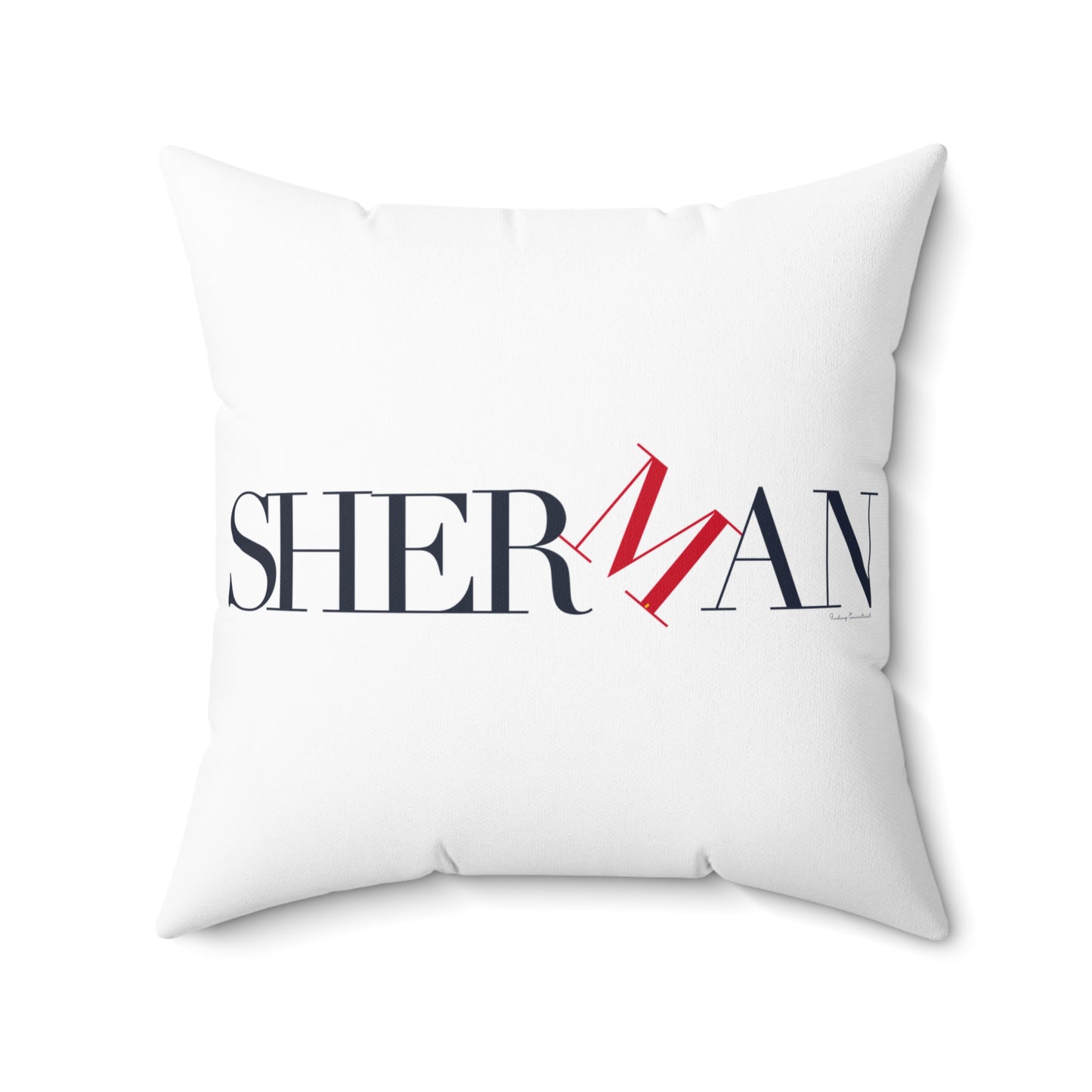 41 Tilt Sherman Spun Polyester Square Pillow