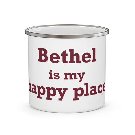 Bethel Is My Happy Place  Enamel Camping Mug