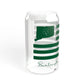 Burlington Connecticut St. Patrick’s Day Flag Sipper Glass, 16oz