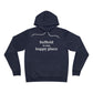 Suffield is My Happy Place Unisex Sponge Fleece Pullover Hoodie