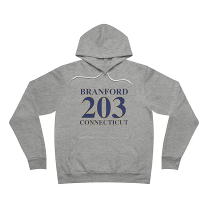 Branford 203 Connecticut Unisex Sponge Fleece Pullover Hoodie