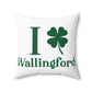 I Clover Wallingford Spun Polyester Square Pillow