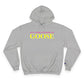 Just a kid listening to Goose - Yellow & Pink Champion Hoodie