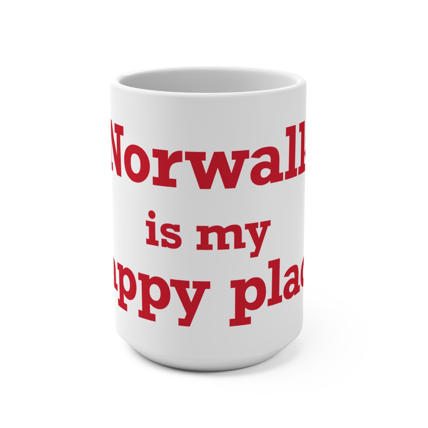 Norwalk is my Happy Place Mug 15oz