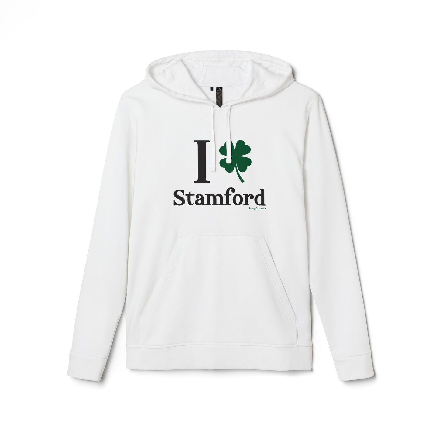 I Clover Stamford adidas® Unisex Fleece Hoodie