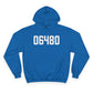 06480 Portland CT Zip Code Champion Hoodie