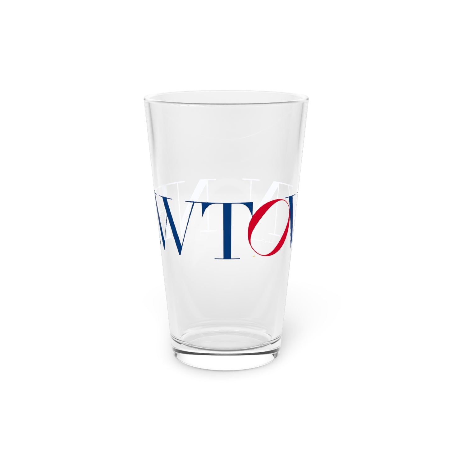 41 Tilt Newtown Pint Glass, 16oz