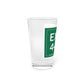 Vintage Exit 44 Merritt Parkway Sign Pint Glass, 16oz