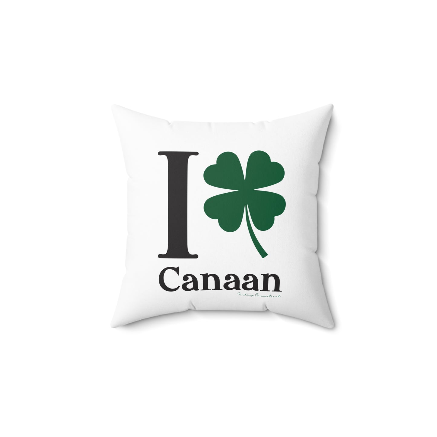 I Clover Canaan Spun Polyester Square Pillow