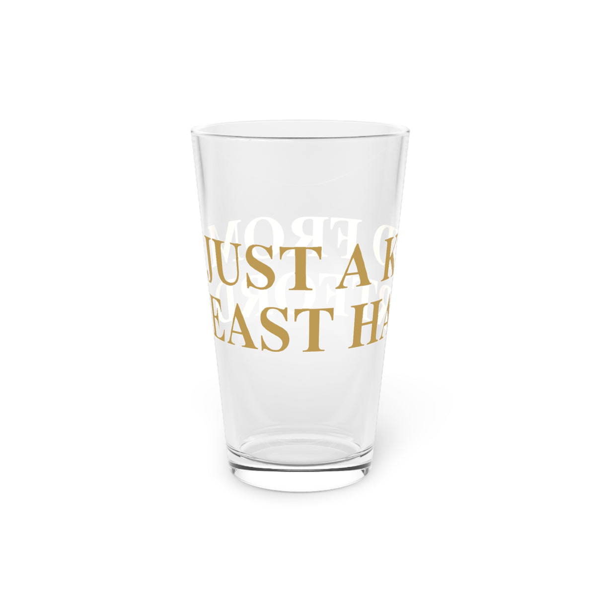 Just a kid from East Hartford Pint Glass, 16oz