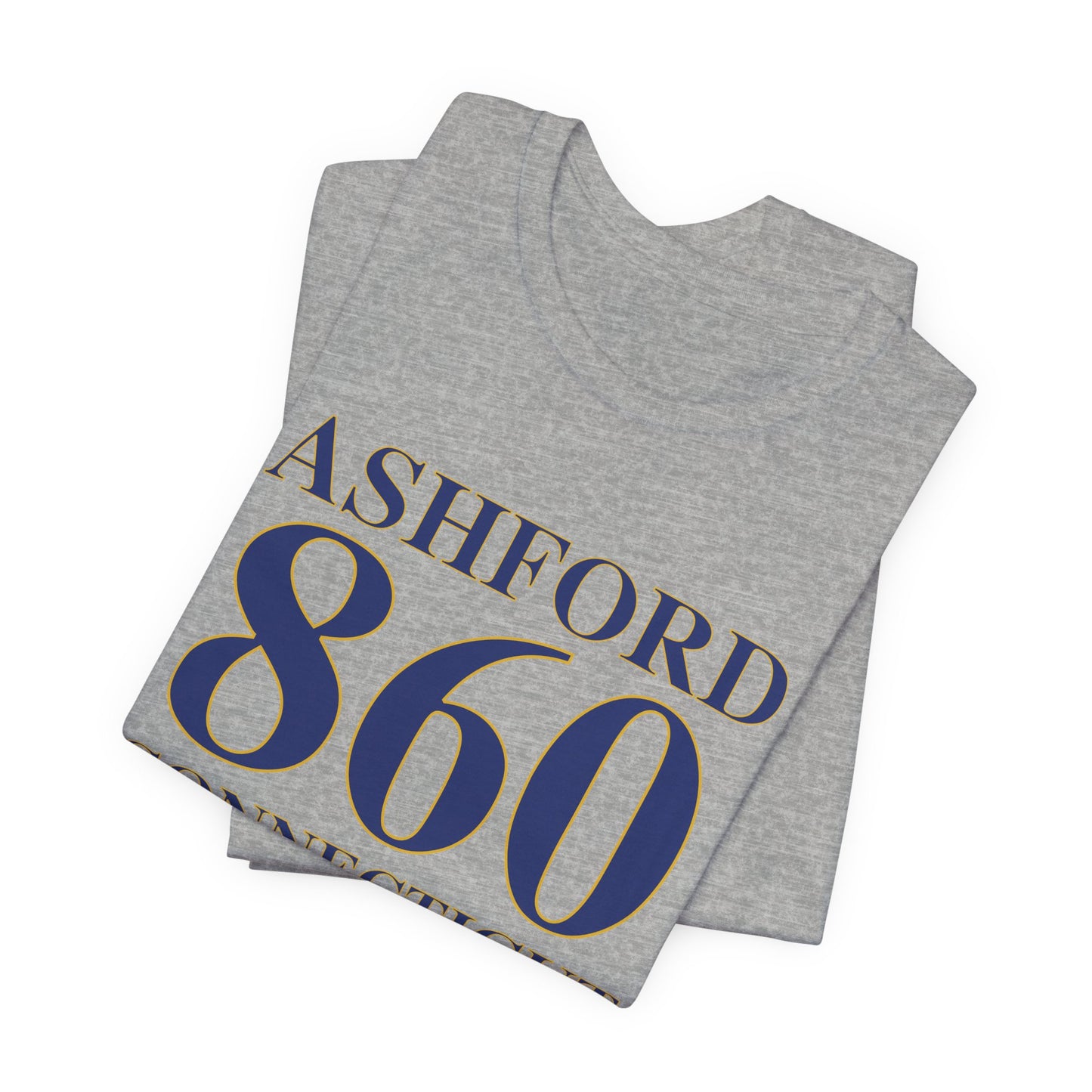 Ashford 860 Connecticut Unisex Jersey Short Sleeve T-Shirt