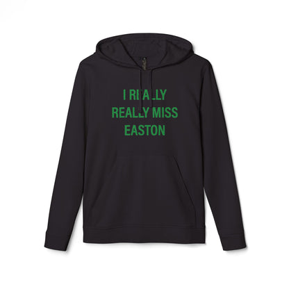 I Really Really Miss Easton adidas Unisex Fleece Hoodie