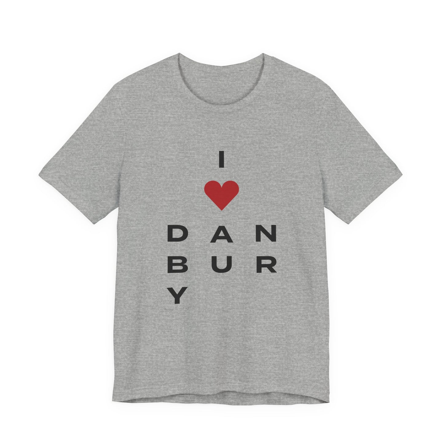 Danbury Vision Unisex Jersey Short Sleeve T-Shirt