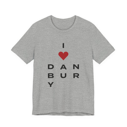 Danbury Vision Unisex Jersey Short Sleeve T-Shirt