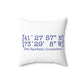 New Fairfield Coordinates Spun Polyester Square Pillow