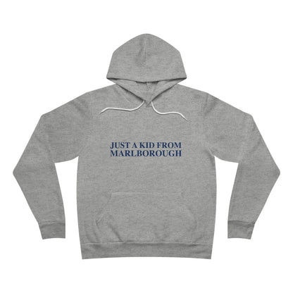 Just a kid from Marlborough Unisex Sponge Fleece Pullover Hoodie