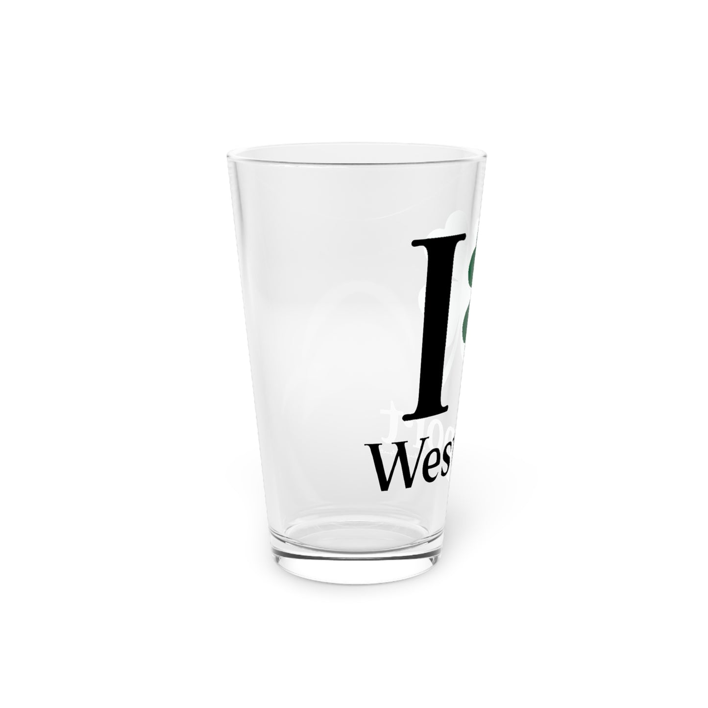 I Clover Westport Pint Glass, 16oz
