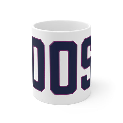 Goose Zip Code Blue & Purple Mug 11oz