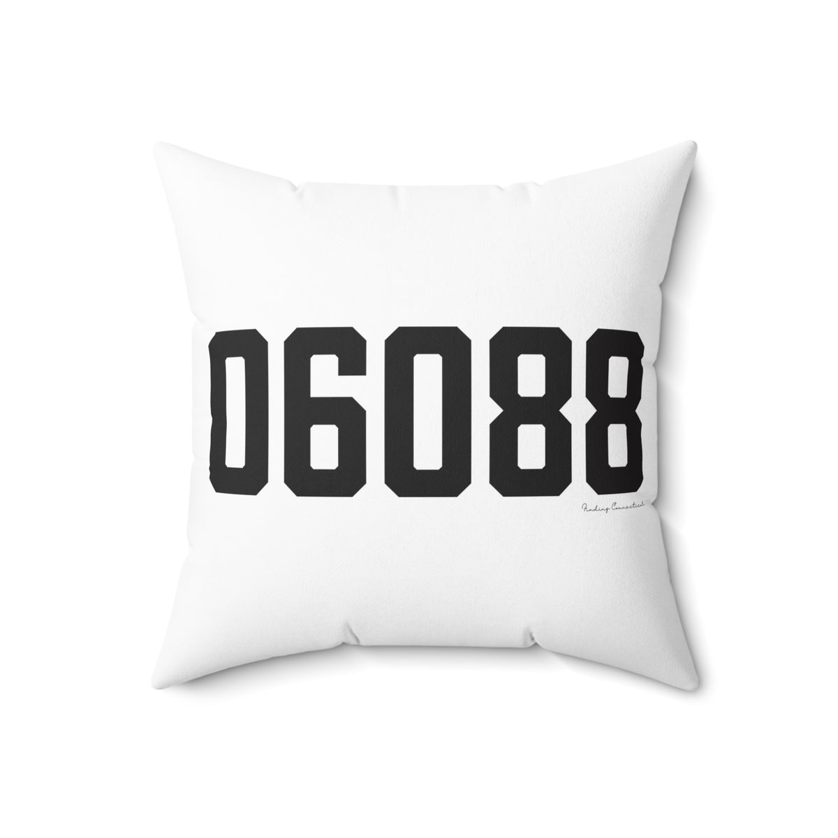 06088 East Windsor Connecticut Zip Code Polyester Square Pillow