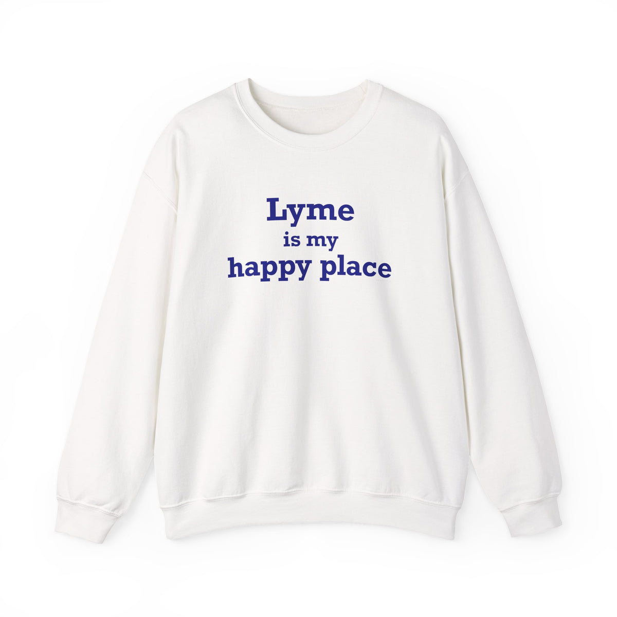 Lyme is My Happy Place Unisex Heavy Blend™ Crewneck Sweatshirt