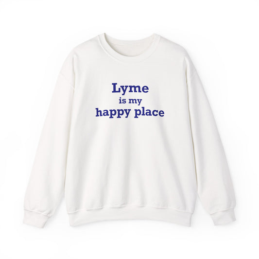 Lyme is My Happy Place Unisex Heavy Blend™ Crewneck Sweatshirt