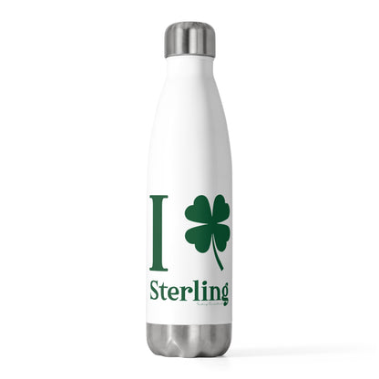 I Clover Sterling 20oz Insulated Bottle