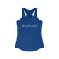 Just a kid from North Canaan Women's Ideal Racerback Tank Top
