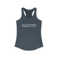 Just a kid from North Canaan Women's Ideal Racerback Tank Top