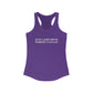Just a kid from North Canaan Women's Ideal Racerback Tank Top