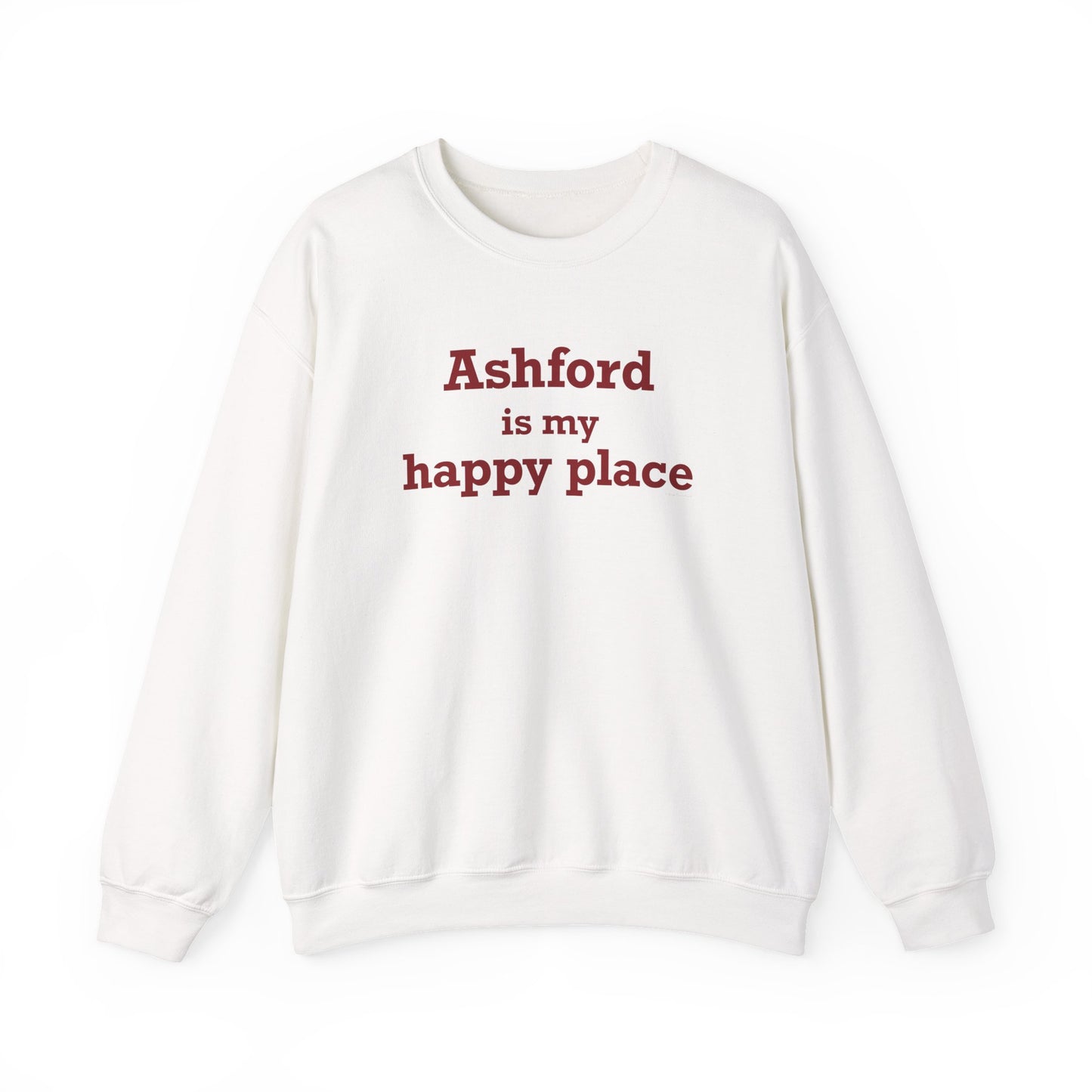 Ashford is My Happy Place Unisex Heavy Blend™ Crewneck Sweatshirt