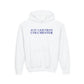 Just a kid from Colchester Youth Heavy Blend Hooded Sweatshirt