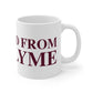 Just a kid from East Lyme Mug 11oz