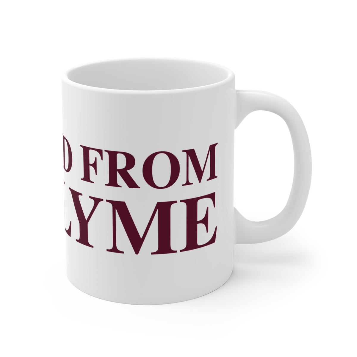 Just a kid from East Lyme Mug 11oz