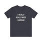 I Really Really Miss Haddam Unisex Jersey Short Sleeve Tee