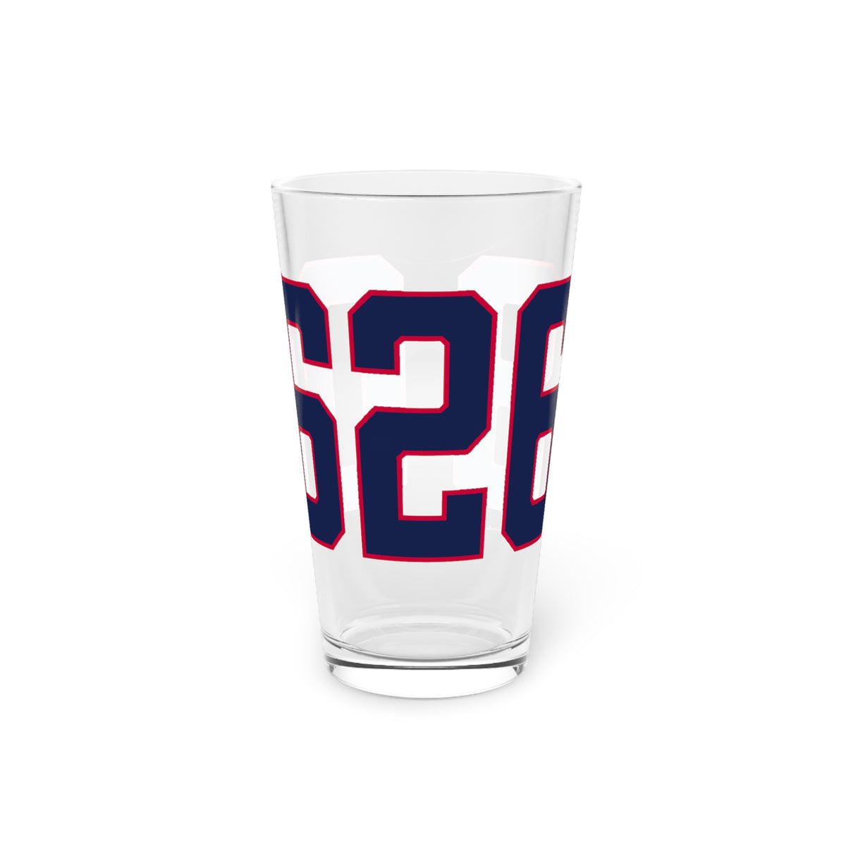 06268 Storrs Connecticut Zip Code Pint Glass, 16oz