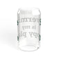 Silvermine is My Happy Place Sipper Glass, 16oz