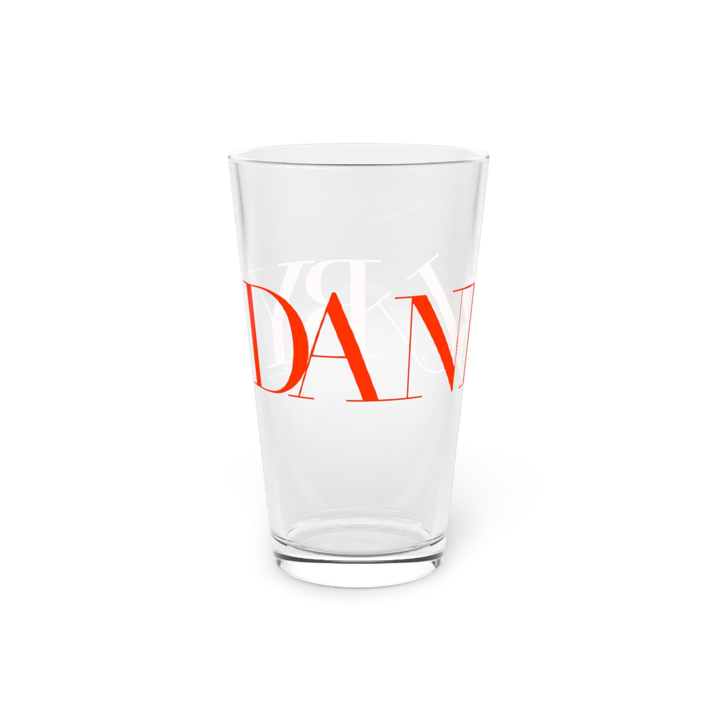 41 Tilt Danbury Pint Glass, 16oz