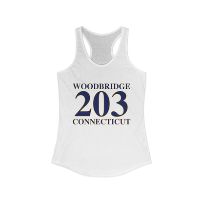 Woodbridge 203 Connecticut Women's Ideal Racerback Tank Top