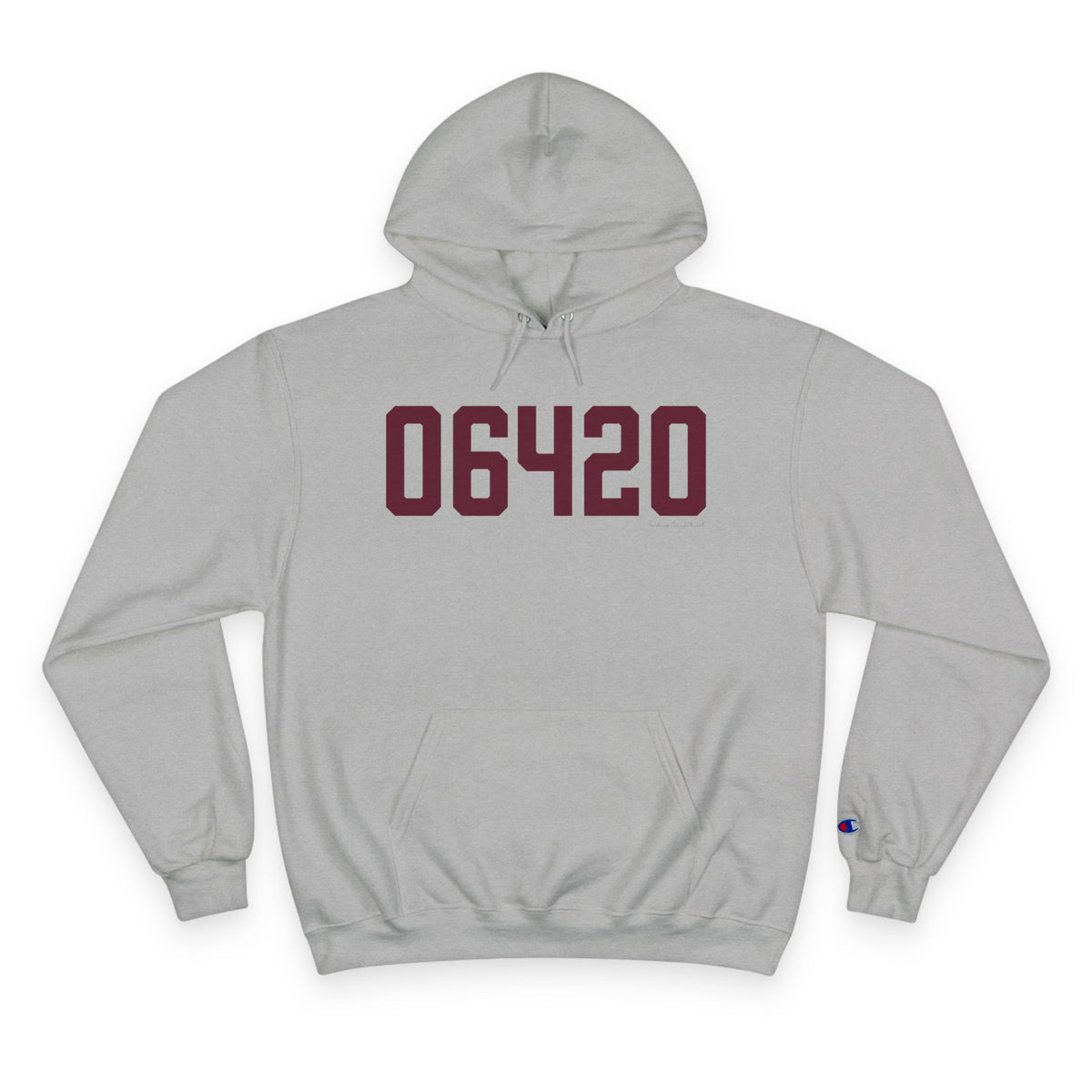 06420 Salem Connecticut Zip Code Champion Hoodie