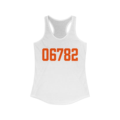 06782 Plymouth Connecticut Zip Code Women's Ideal Racerback Tank Top