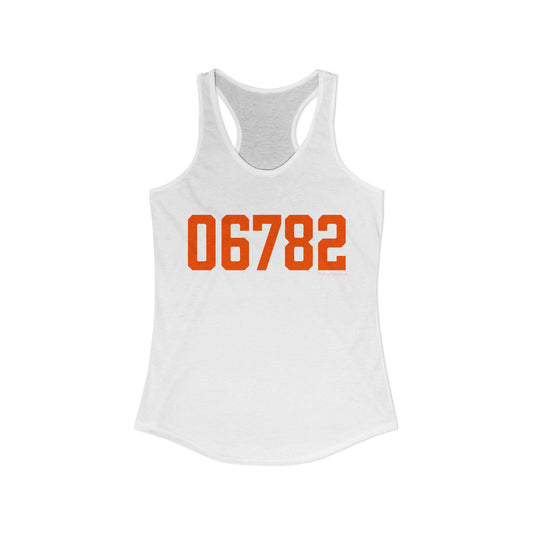 06782 Plymouth Connecticut Zip Code Women's Ideal Racerback Tank Top