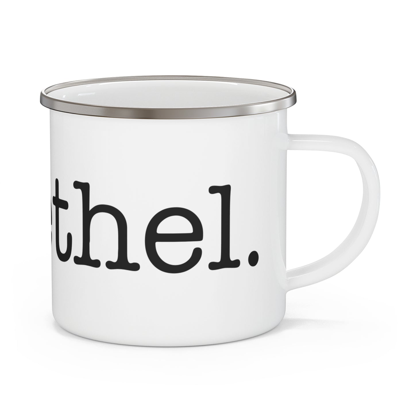 I Heart Bethel. Enamel Camping Mug