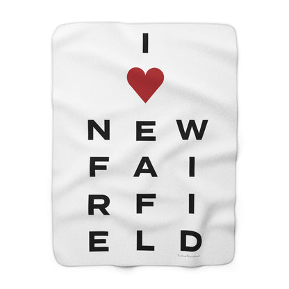 New Fairfield Vision Sherpa Fleece Blanket