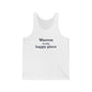 Warren is My Happy Place Unisex Jersey Tank Top