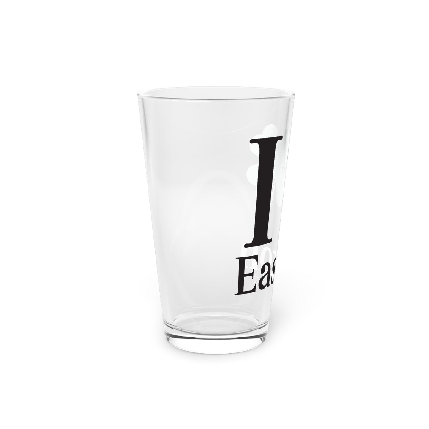 I Clover Easton Pint Glass, 16oz