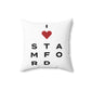 Stamford Vision Spun Polyester Square Pillow