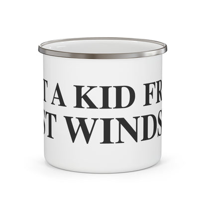 Just a kid from East Windsor Camping Mug